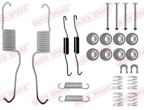 комплект принадлежности, спирани челюсти QUICK BRAKE 105-0886