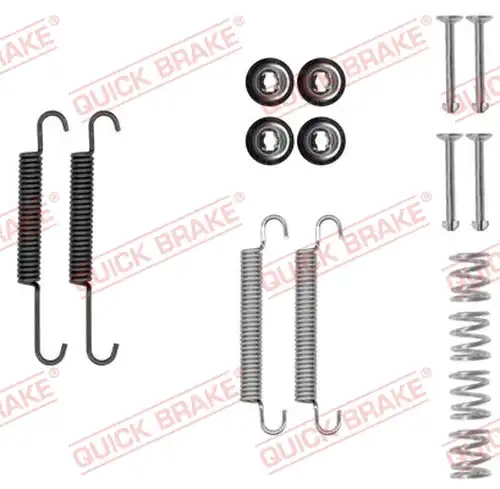 комплект принадлежности, челюсти за ръчна спирачка QUICK BRAKE 105-0893