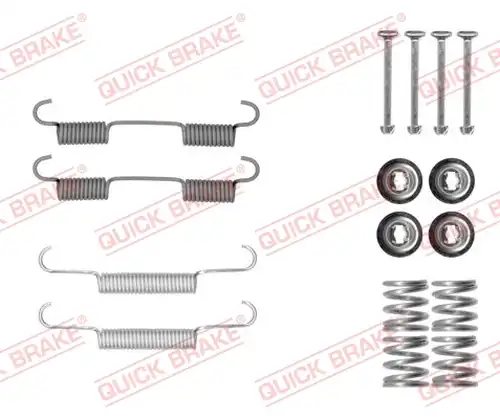 комплект принадлежности, челюсти за ръчна спирачка QUICK BRAKE 105-0896