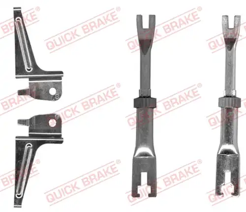 комплект допълнителна настройка, барабанни спирачки QUICK BRAKE 108 53 008