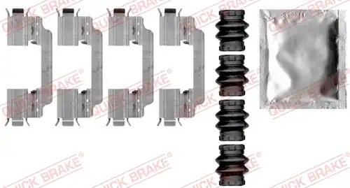 комплект принадлежности, дискови накладки QUICK BRAKE 109-0010