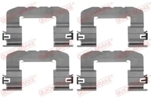 комплект принадлежности, дискови накладки QUICK BRAKE 109-0017