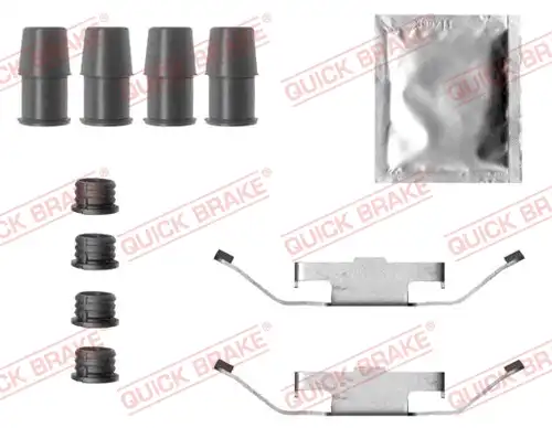 комплект принадлежности, дискови накладки QUICK BRAKE 109-0032