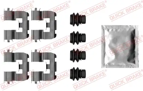 комплект принадлежности, дискови накладки QUICK BRAKE 109-0039