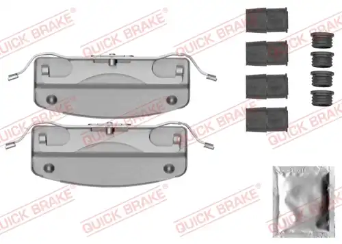 комплект принадлежности, дискови накладки QUICK BRAKE 109-0041