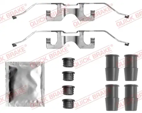 комплект принадлежности, дискови накладки QUICK BRAKE 109-0044
