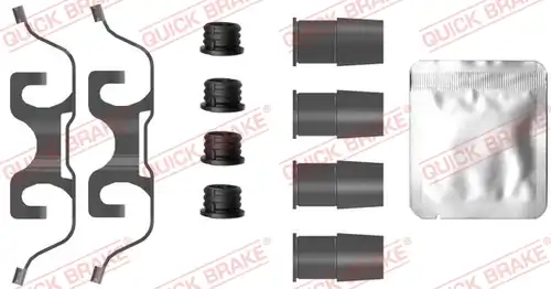 комплект принадлежности, дискови накладки QUICK BRAKE 109-0085