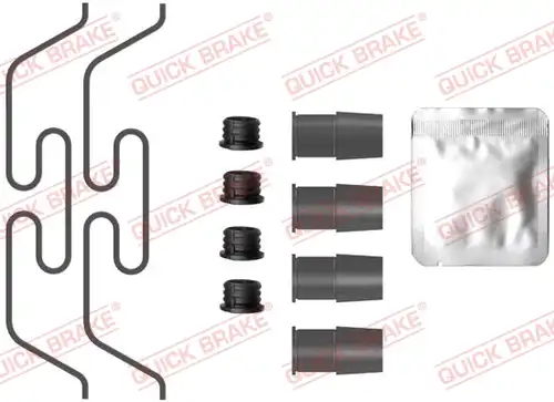 комплект принадлежности, дискови накладки QUICK BRAKE 109-0086