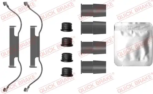 комплект принадлежности, дискови накладки QUICK BRAKE 109-0088