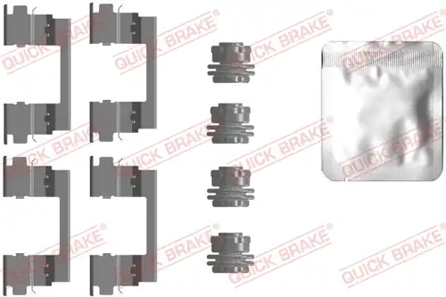 комплект принадлежности, дискови накладки QUICK BRAKE 109-0096
