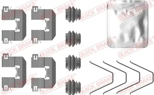 комплект принадлежности, дискови накладки QUICK BRAKE 109-0100