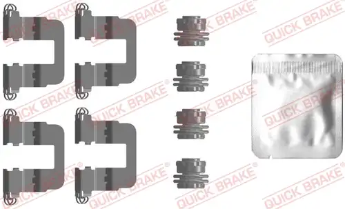 комплект принадлежности, дискови накладки QUICK BRAKE 109-0106