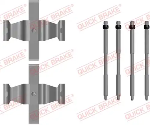 комплект принадлежности, дискови накладки QUICK BRAKE 109-0107