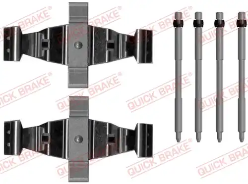 комплект принадлежности, дискови накладки QUICK BRAKE 109-0108