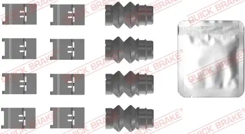 комплект принадлежности, дискови накладки QUICK BRAKE 109-0110