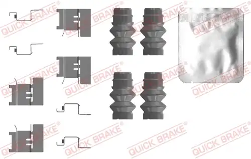 комплект принадлежности, дискови накладки QUICK BRAKE 109-0120