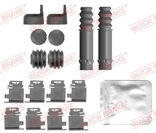 комплект принадлежности, дискови накладки QUICK BRAKE 109-0159