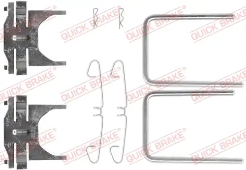 комплект принадлежности, дискови накладки QUICK BRAKE 109-0928