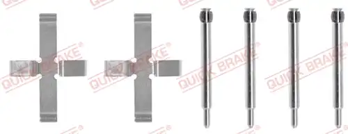 комплект принадлежности, дискови накладки QUICK BRAKE 109-0980