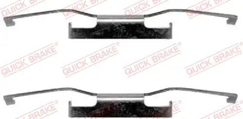 комплект принадлежности, дискови накладки QUICK BRAKE 109-1011