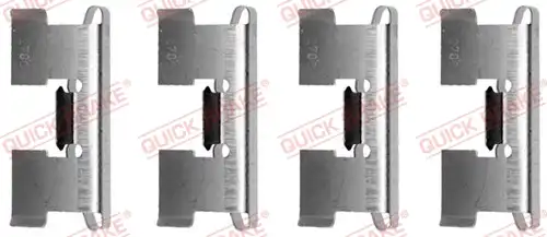 комплект принадлежности, дискови накладки QUICK BRAKE 109-1019