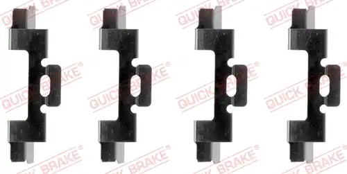 комплект принадлежности, дискови накладки QUICK BRAKE 109-1027