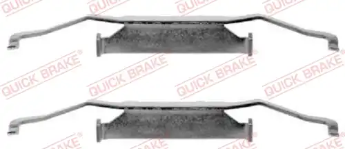 комплект принадлежности, дискови накладки QUICK BRAKE 109-1054