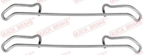 комплект принадлежности, дискови накладки QUICK BRAKE 109-1056