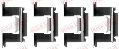 комплект принадлежности, дискови накладки QUICK BRAKE 109-1064