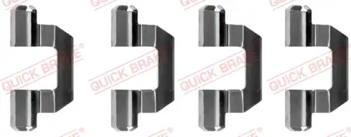 комплект принадлежности, дискови накладки QUICK BRAKE 109-1077