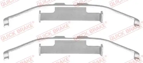 комплект принадлежности, дискови накладки QUICK BRAKE 109-1097