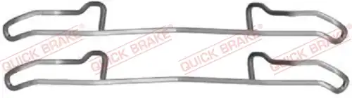комплект принадлежности, дискови накладки QUICK BRAKE 109-1100
