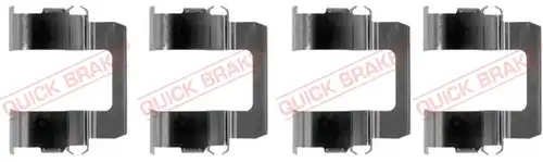 комплект принадлежности, дискови накладки QUICK BRAKE 109-1102