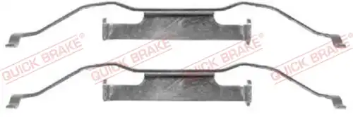 комплект принадлежности, дискови накладки QUICK BRAKE 109-1148