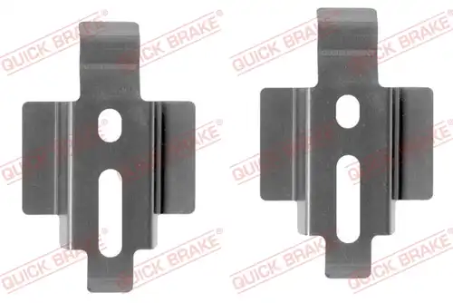 комплект принадлежности, дискови накладки QUICK BRAKE 109-1154