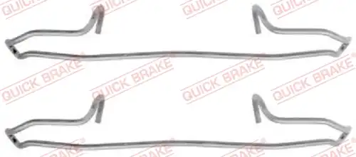 комплект принадлежности, дискови накладки QUICK BRAKE 109-1159