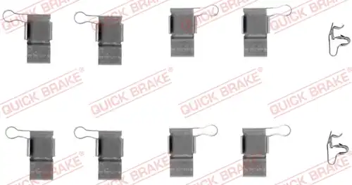 комплект принадлежности, дискови накладки QUICK BRAKE 109-1193