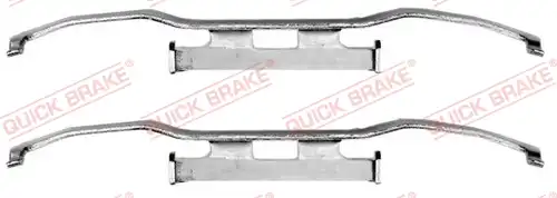 комплект принадлежности, дискови накладки QUICK BRAKE 109-1213