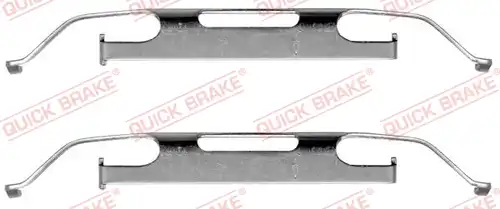 комплект принадлежности, дискови накладки QUICK BRAKE 109-1223