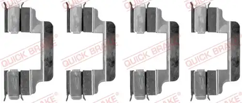 комплект принадлежности, дискови накладки QUICK BRAKE 109-1230
