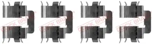 комплект принадлежности, дискови накладки QUICK BRAKE 109-1277
