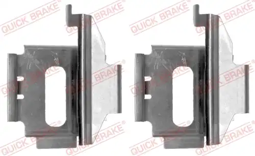 комплект принадлежности, дискови накладки QUICK BRAKE 109-1282