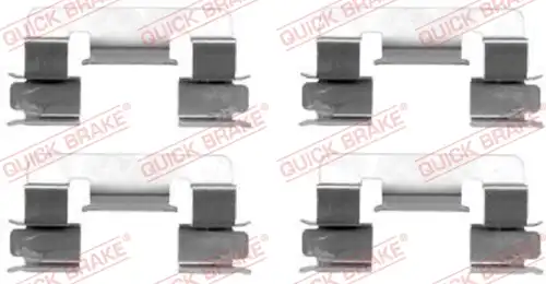 комплект принадлежности, дискови накладки QUICK BRAKE 109-1293