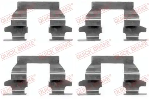 комплект принадлежности, дискови накладки QUICK BRAKE 109-1625