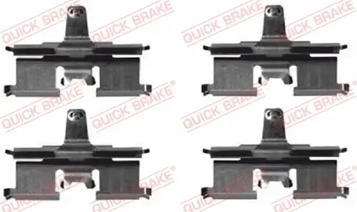 комплект принадлежности, дискови накладки QUICK BRAKE 109-1692