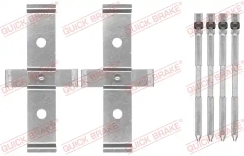 комплект принадлежности, дискови накладки QUICK BRAKE 109-1694