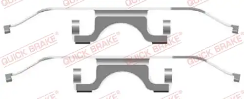 комплект принадлежности, дискови накладки QUICK BRAKE 109-1702