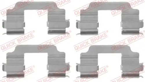 комплект принадлежности, дискови накладки QUICK BRAKE 109-1709