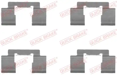 комплект принадлежности, дискови накладки QUICK BRAKE 109-1732