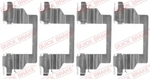 комплект принадлежности, дискови накладки QUICK BRAKE 109-1778